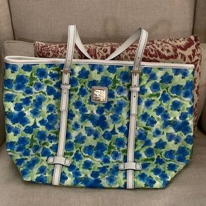 Beautiful flower bag by Dooney and Bourke